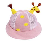 Chapeau de Pêche Enfants Chapeau en Maille Respirant Chapeau de Soleil Anti UV Bob Bébé Filles Garçons Mignon Dinosaures Cerf Eté Hat Casquette de Visière Pliable Chapeau de Plage 2-4ans