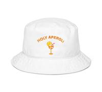 Chapeau de pêcheur Aperol Spritz - Chapeau de soleil - Chapeau de seau d'été pliable - Chapeau de sport d'extérieur unisexe - Cadeau d'anniversaire pour la pêche, la randonnée, la plage, le camping