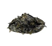 Chapeau de pêcheur Camouflage pour extérieur - Visière pare-soleil tactique avec large bord pour alpinisme, camping et pêche(Gray)