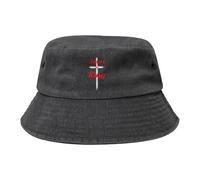 Chapeau De Pêcheur Christianisme De Jésus-Christ pour Le Vintage Chapeaux Vintage Bucket Hat Protection UV Chapeaux De Seau pour Outdoor Camping Sports