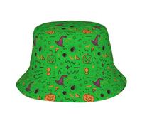 Chapeau De Pêcheur Citrouilles d'halloween Unisexe Chapeau Bob Mode Bucket Hat pour Voyage La Plage Randonnée