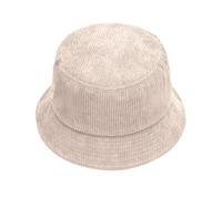 Chapeau de pêcheur d'hiver unisexe style urbain béret réglable (Beige, taille unique)