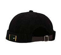 Chapeau de pêcheur en velours Hip Hop à bord enroulable réglable sans bord docker propriétaire crâne casquette pour homme femme chapeau de pêcheur enfants imperméable Sombrero casquette plate Fedora
