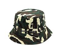 Chapeau de pêcheur Grenouille Décontracté Protection Solaire pour Jouer Chapeau de Pêcheur Bassin Chapeau de Soleil Homme, Camouflage, taille unique
