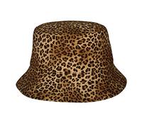 Chapeau De Pêcheur Imprimé Léopard Mignon Chapeau De Seau Unisex Bucket Hat Respirant Chapeaux pour Camping Voyage Outdoor