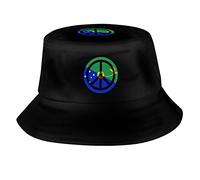 Chapeau De Pêcheur J'Espère Que L'Île Christmas Restera Toujours Paisible. Chapeaux Unisexe Fisherman Cap Élégant Chapeaus De Seau pour Plage Été Camping