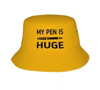 Chapeau de pêcheur Mon Stylo est énorme Chapeaux de Seau pour Vocation Unisexe Drôle Chapeau de Soleil Décontracté Pliable pour Les Sports de Plein air PLeisure Sports Cadeaux