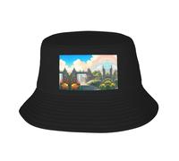 Chapeau de pêcheur mystère papillon pour adulte, chapeau de pêcheur pour l'extérieur, l'été, les voyages, la randonnée, la plage, En dehors de la porte du château, taille unique