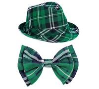 Chapeau de peintre vert avec nœud papillon pour la Saint Patrick Plaids pour festival, fête, St Patrick en vrac