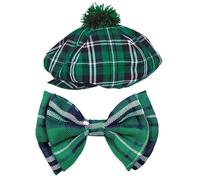 Chapeau de peintre vert avec nœud papillon pour la Saint Patrick Plaids pour festival, fête, St Patrick en vrac