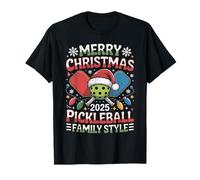 Chapeau de Père Noël Amusant « Merry Christmas 2025 » T-Shirt
