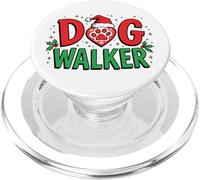 Chapeau de Père Noël Amusant pour promeneur de Chien PopSockets PopGrip pour MagSafe