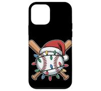 Chapeau de Père Noël Batte de baseball et balle Coque pour iPhone 12 mini