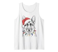 Chapeau de Père Noël Berger Allemand Amusant Noël Débardeur