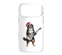 Chapeau de Père Noël Berner Guitare électrique Fête de Noël Coque pour iPhone 17 Pro Max