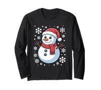 Chapeau de Père Noël bonhomme de neige mignon Manche Longue