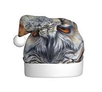 Chapeau de Père Noël Chouette Croyances Accessoire de costume pour Noël, Nouvel An, fêtes