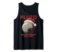 Chapeau de Père Noël Classique Pluto Never Forget Retro Christmas Science Débardeur
