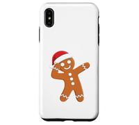 Chapeau de Père Noël Dabbing Ginger Bread Christmas Coque pour iPhone XS Max