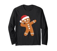 Chapeau de Père Noël Dabbing Ginger Bread Christmas Manche Longue