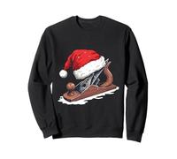 Chapeau de Père Noël en Forme d'avion pour Le Travail du Bois Sweatshirt