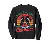 Chapeau de Père Noël « Have A Merry Cluckmas Christmas » Sweatshirt