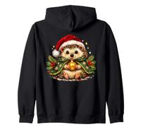 Chapeau de Père Noël hérisson Mignon pour Enfants Sweat à Capuche
