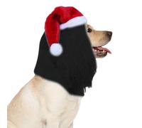Chapeau De Père Noël pour Chats Et Chiens - Bonnet De Noël Drôle Et Mignon en Velours Doux | Tenue de Fêtes pour Chats, et Adultes