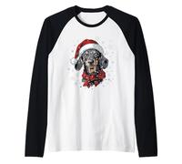 Chapeau de Père Noël pour Chien Teckel Wiener Manche Raglan