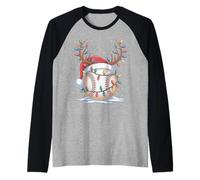 Chapeau de Père Noël pour Enfants garçons Manche Raglan