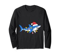 Chapeau de Père Noël Requin Amusant Manche Longue