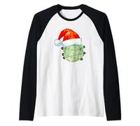 Chapeau de Père Noël Sprout Plant Funny Christmas Vegan Manche Raglan