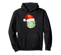 Chapeau de Père Noël Sprout Plant Funny Christmas Vegan Sweat à Capuche