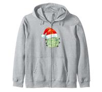 Chapeau de Père Noël Sprout Plant Funny Christmas Vegan Sweat à Capuche
