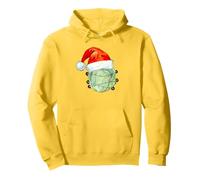 Chapeau de Père Noël Sprout Plant Funny Christmas Vegan Sweat à Capuche