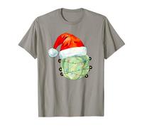 Chapeau de Père Noël Sprout Plant Funny Christmas Vegan T-Shirt