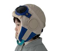 Chapeau De Pilote Pour Enfants, Bonnet De Fourrure Chaud Pour Enfants - Temps Froid, Chapeau D'oreille Chaud | Chapeau De Pilote Enfant À La Mode Avec Lunettes Et Protège-Oreilles Pour Garçons, Filles