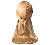 Chapeau de pirate à longue queue pour homme - Confortable - Séchage rapide - Pour tresses et dreadlocks, comme le montre la photo, S-XL