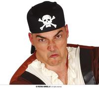 Chapeau De Pirate En Tissu Noir