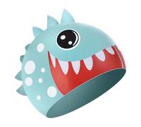 Chapeau De Piscine pour | Coiffe Requin en Silicone Imperméable - Bonnet Piscine 1 À 10 Ans | pour Jeunes Filles Et Garçons Extérieur Jardin Cour Voyage Plage Douche