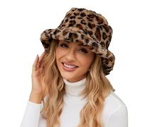 Chapeau de plage Fuzzy Bob Chapeau pour femmes Faux Superficielle Knowledge Bob Chapeau chaud doux Hiver Fisherman Casquette Furry Sun Hat Noir Chapeau de pêcheur Homme, jaune, taille unique