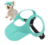 Chapeau de plage pour chien | Chapeau de protection solaire pour chien | Chapeaux réglables pour animaux domestiques avec trous d'oreille pour l'été, la marche, les voyages, le camping, la randonnée