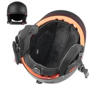 Chapeau de planche à neige avec cache-oreilles | Équipement de tête de patinage à neige pour femme | Coussinets d'oreille amovibles pour le snowboard - Coupe-vent et absorbant les chocs