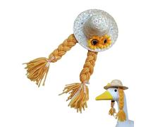 Chapeau de pluie animale, porche Animal Rain chapeau - Costume des tenues du chapeau de statue animale - Décor de printemps porche, décoration de pelouse, look festif tout temps pour les cours, villas