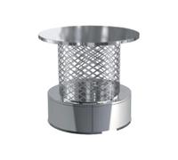 Chapeau de pluie avec grille anti-étincelles - double paroi - Reuter Systèmes DW 300 mm