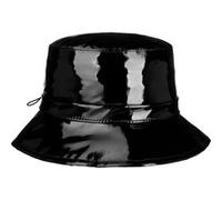 Chapeau de Pluie Laqué by bedacht noir One Size
