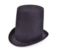 Bristol Novelty Ltd - Chapeau de poêle extra haut Halloween - Noir