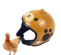 Chapeau de poulet pour animaux de compagnie - Protection Funny Chicken Head | Casque de sécurité créatif pour oiseaux pour petits animaux | Équipement de costume de volaille et costumes extravagants