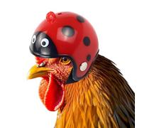 Chapeau de poulet pour poules | Équipement de protection amusant pour poulet véritable, couvre-chef de sécurité, couvre-chef pour petits animaux, costumes d'oiseaux pour animaux domestiques pour une