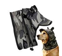 Chapeau de pour Chien - Coiffe UV réglable, Housse de Plage avec Cordon de Serrage, vêtements de Protection du Cou | Accessoire d'été canin léger pour Chiots Chiens Petites Races Races Moyennes